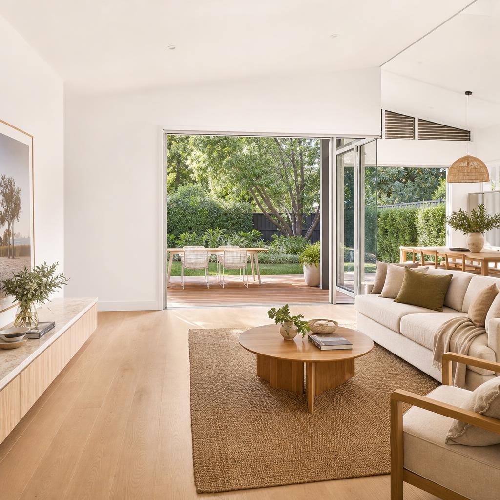 A bright, welcoming Australian home opening onto a sunny garden